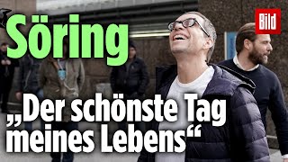 Jens Söring kommt in Deutschland an „Der schönste Moment meines Lebens“ [upl. by Newhall]