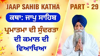 Jaap Sahib Katha by Bhai Pinderpal Singh Ji  Jaap Sahib Arth  Jaap Sahib Di Vyakhya Part 29 [upl. by Yaj781]