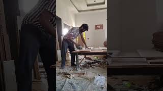 Bed box Mal cutting part 1 bedbox aadilcarpenter woodworking viralvideos shortvideo [upl. by Yde]