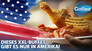 8000 Gäste XXLBUFFET Wie wird im größten XXLRestaurant Amerikas gekocht [upl. by Tnilk680]