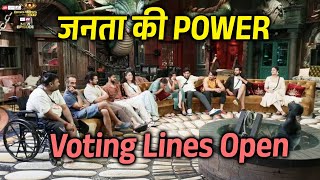 Bigg Boss OTT 3  Janta Ne Dikhaya Apna Power BB Ne Open Ki Voting Line [upl. by Karon]