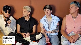 Exclusive First Interview CNCO On Their Surprise Break Up  Billboard News Exclusive [upl. by Rodmann295]