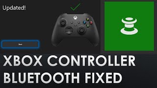 Xbox Controller Bluetooth Connection Fixed For PC No More Disconnects [upl. by Tobe]