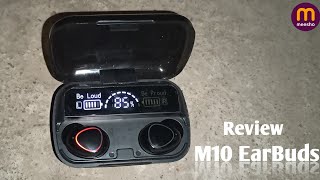 M10 tws wireless earbuds  best earbuds under 200 [upl. by Ahtaela]