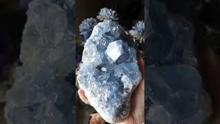 💙Stunning High Quality 5lb Celestite Cluster💙 crystals celestite zodiac gemstone smallbusiness [upl. by Martijn]