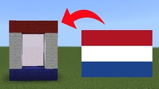 CARA MEMBUAT PORTAL BELANDA NETHERLANDS  MINECRAFT [upl. by Ryan]