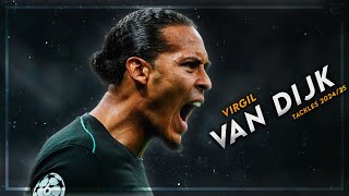 Virgil Van Dijk 202425 ● The Best CB   Defensive Skills ᴴᴰ [upl. by Haram]