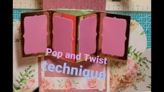 Crafters Companion Pop and Twist Tutorial [upl. by Sined]