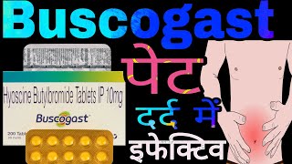 Buscogast Tablet Uses in Hindi  Hyoscine Butrylbromide Tablets IP 10 mg [upl. by Malim760]