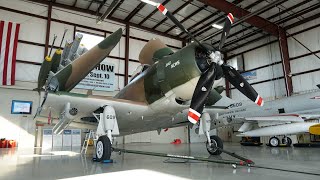 AD1 Skyraider  T2 Buckeye  A4 Skyhawk  Warbird Heritage Foundation  VISIT [upl. by Anol491]