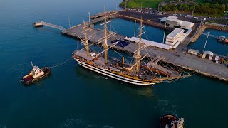 NEWS DTV Italian ship Amerigo Vespucci in Darwin [upl. by Koblick]