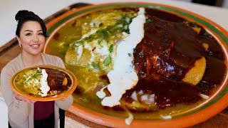 The BEST Enchilada Ahogadas con Consomé Mixtas  Mexican Food Recipe [upl. by Ayojal]