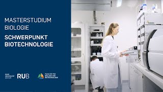 Schwerpunkt Biotechnologie studieren  Masterstudium Biologie an der RuhrUni Bochum [upl. by Karilla]