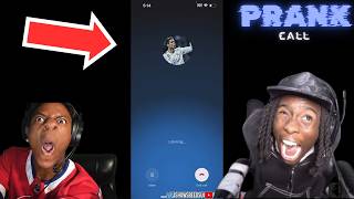 IShowSpeed Prank Calls Kai Cenat with Ronaldo AI [upl. by Ailb]