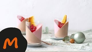 Panna cotta bicolore – Recette Migusto [upl. by Giorgi]