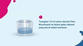 Cara Penggunaan Aloclair Plus  Mouthwash [upl. by Hollis]