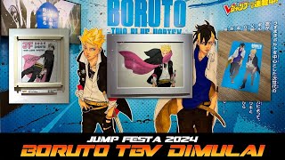 JUMP FESTA 2024 BORUTO TWO BLUE VORTEX DIMULAI [upl. by Aikahc]