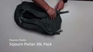 UNBOXINGTRAVEL GEAR Osprey Sojourn Porter 30L Pack [upl. by Hertberg742]