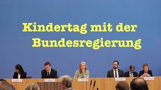 Kindertag Fragen zu schwarzen Listen Merkel Ägypten Mafia Ramstein amp Ukraine [upl. by Ivar]