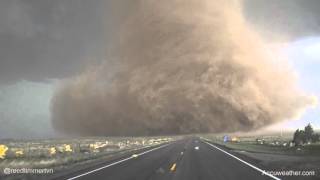 Watch this EXTREME upclose video of tornado near Wray Colorado  AccuWeather [upl. by Asillim862]