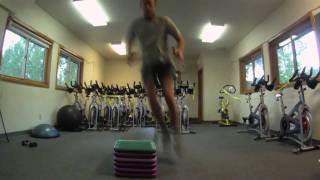 Telemark ski workout  US Telemark Ski team workout  World Cup Skiing Exercise [upl. by Petit200]