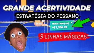 Opções Binárias  Estratégia Das 3 Linhas Mágicas Do Pessano [upl. by Zampino]