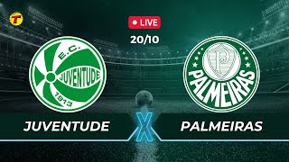 JUVENTUDE X PALMEIRAS CAMPEONATO BRASILEIRO  AO VIVO  20102024 [upl. by Liagiba]