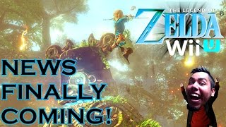 ZELDA Wii U NEWS FINALLY COMING [upl. by Ahsienet]