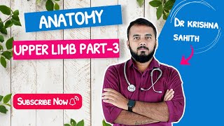 upper limb anatomy part 3  By Dr krishna sahith [upl. by Bomke]