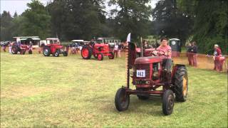 Parade of Tractors 1  Bon Accord Steam Fair 2014 [upl. by Ecaroh380]