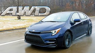 Review 2024 Toyota Corolla Hybrid AWD  Likable but Hard to Justify [upl. by Anoy]