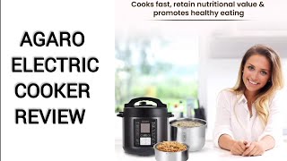 AGARO ELECTRIC COOKER REVIEW review agaro [upl. by Windham]