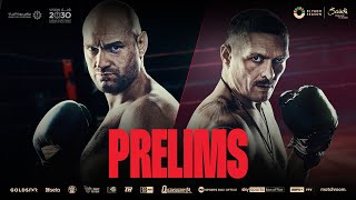 Tyson Fury Vs Oleksandr Usyk  Live Preliminary Undercard Fights [upl. by Sauncho7]