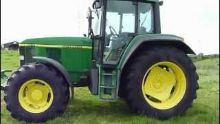 John Deere 6610 tractor with front linkage [upl. by Agbogla]