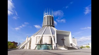 Liverpool Metropolitan Cathedral bells ringing on A Sunday After noon [upl. by Eyt90]