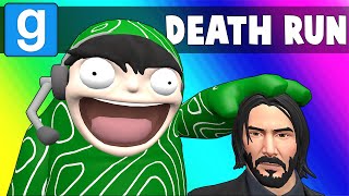 Gmod Death Run  Fall Guys Map Ft John Wick [upl. by Yetti]