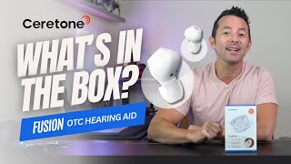 Whats In the Box Fusion OTC Hearing Aid  Unboxing [upl. by Nanji]