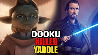 Why Dooku Dueling Yaddle Is So Important  Star Wars Tales of the Jedi [upl. by Neret]