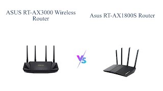 ASUS RTAX3000 vs RTAX1800S WiFi 6 Routers 🚀 Comparison amp Review [upl. by Nafis382]