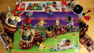 Lego Super Mario The Bowser Express Train 71437 クッパ エクスプレス [upl. by Filia764]