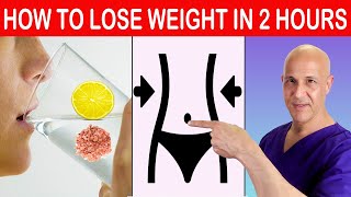 HOW TO LOSE WEIGHT IN 2 HOURS  Dr Mandell [upl. by Lesab]