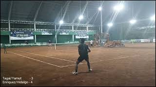 Cebuana Lhuillier Tennis Tour NextGen Series Tagal amp Yamut vs Enriquez amp Hidalgo [upl. by Darrin]