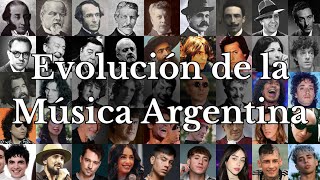 Evolución de la Música Argentina 400 DC  2023 [upl. by Mohsen438]