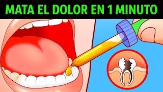 10 Maneras de aliviar un dolor de muelas en un minuto [upl. by Nesaj]