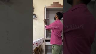 Pooja Mandir ￼pocket door fitting shortvideo vishalfurniture [upl. by Ttenyl583]