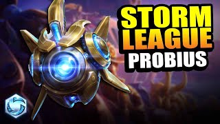 Probius  we forgot a tank  Storm League  Master [upl. by Noremmac]