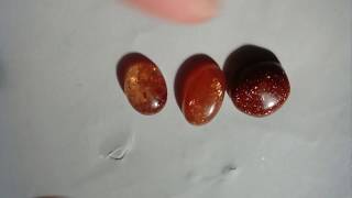 Natural sunstone vs goldstone [upl. by Anrol]