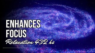 432Hz Music  Fall Into Deep Healing Sleep Regenerates Body and Mind Physical Healing  Space [upl. by Meeks]