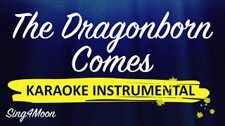 The Dragonborn Comes – MalukahSkyrim Karaoke Instrumental [upl. by Aradnahc219]