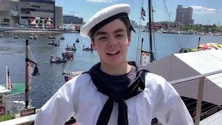 Maryland Fleet Week 2024 Aboard Civil War Ship Constellation in Baltimore with Roy Wulf [upl. by Alvy]